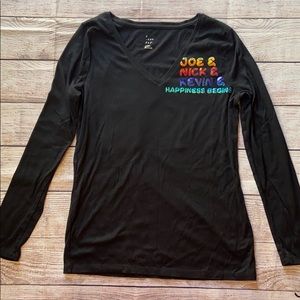 The Jonas Brothers Happiness Tour Long Tees